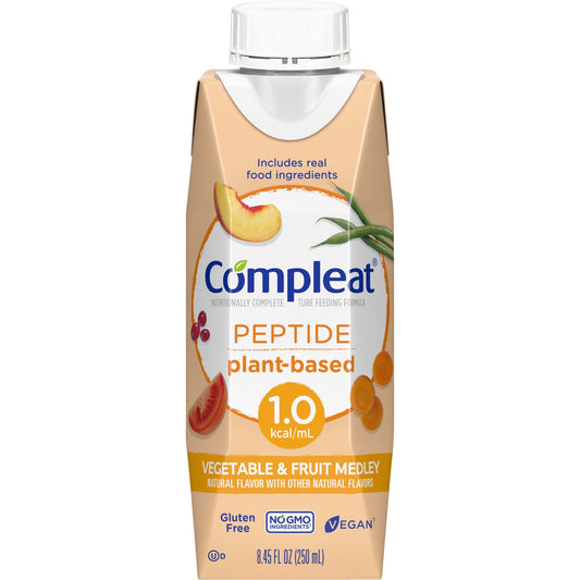 Compleat® Peptide 1.0 Nutritionally Complete Tube Feeding Formula, 24/CS