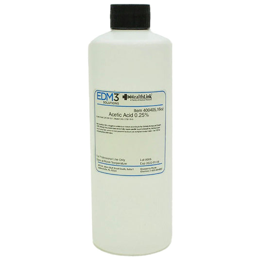 Healthlink 0.25% Acetic Acid Chemistry Reagent, 16-Ounce Bottle, 1/Ea