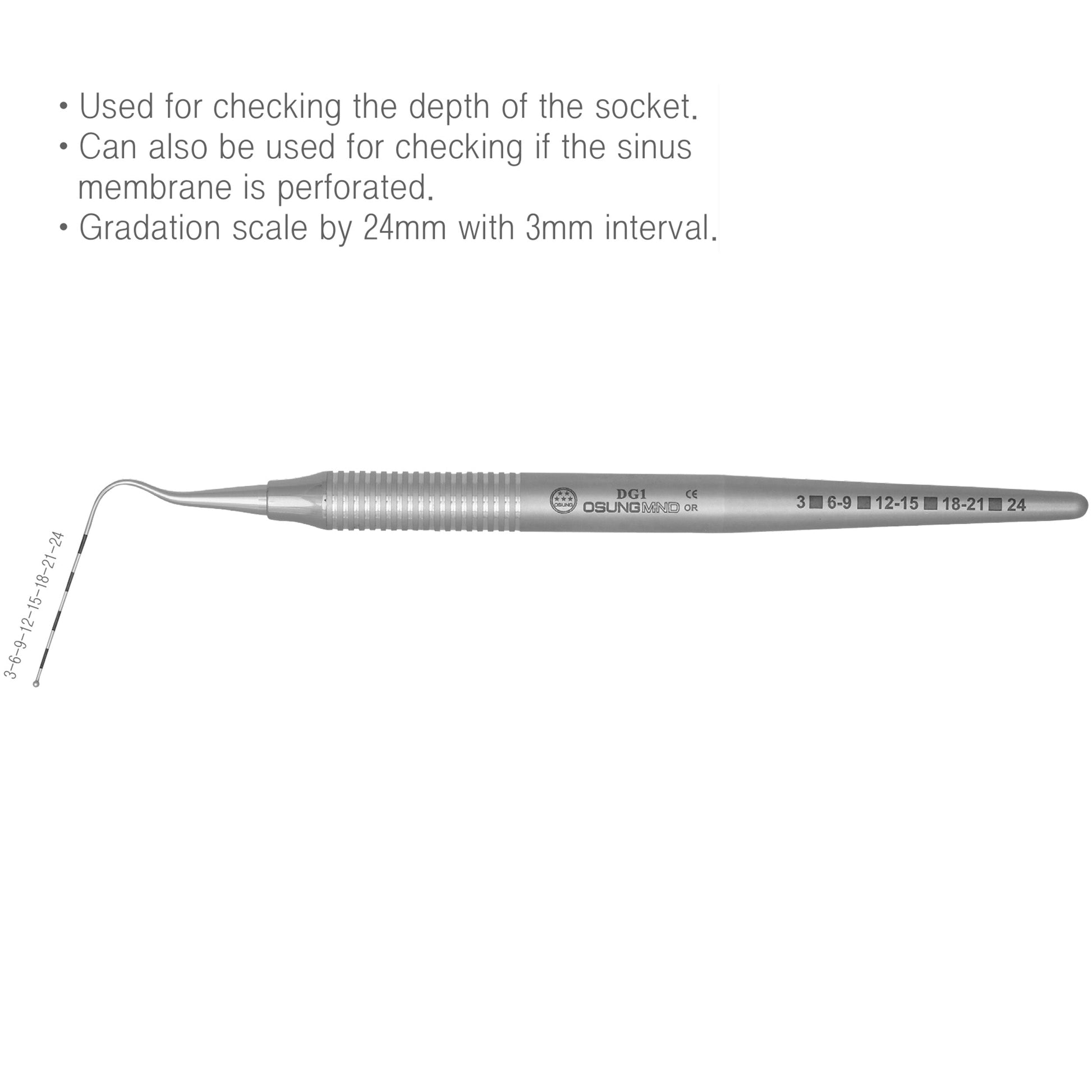 Osung Dental Implant Depth Gauge -DG1 - Osung USA