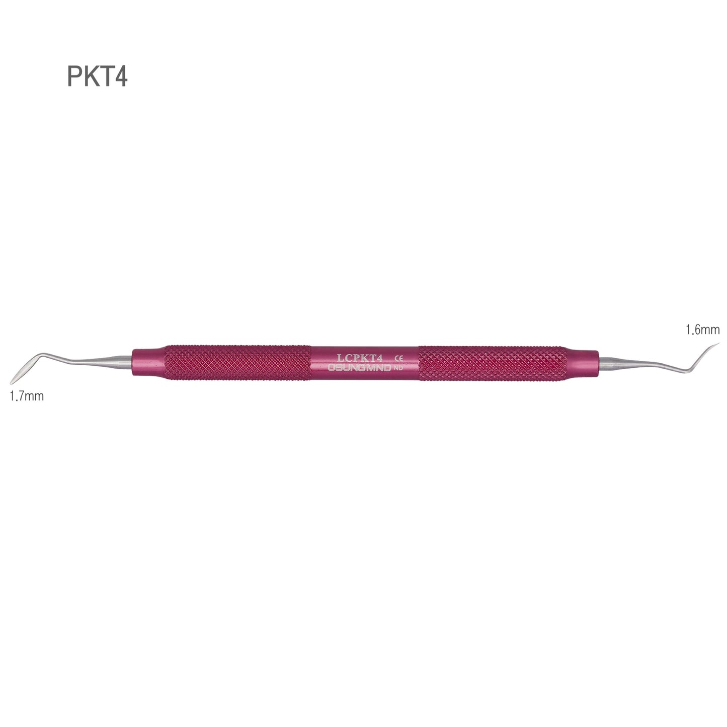 Osung #4 P.K. Thomas Waxing Instrument Red -LCPKT4 - Osung USA