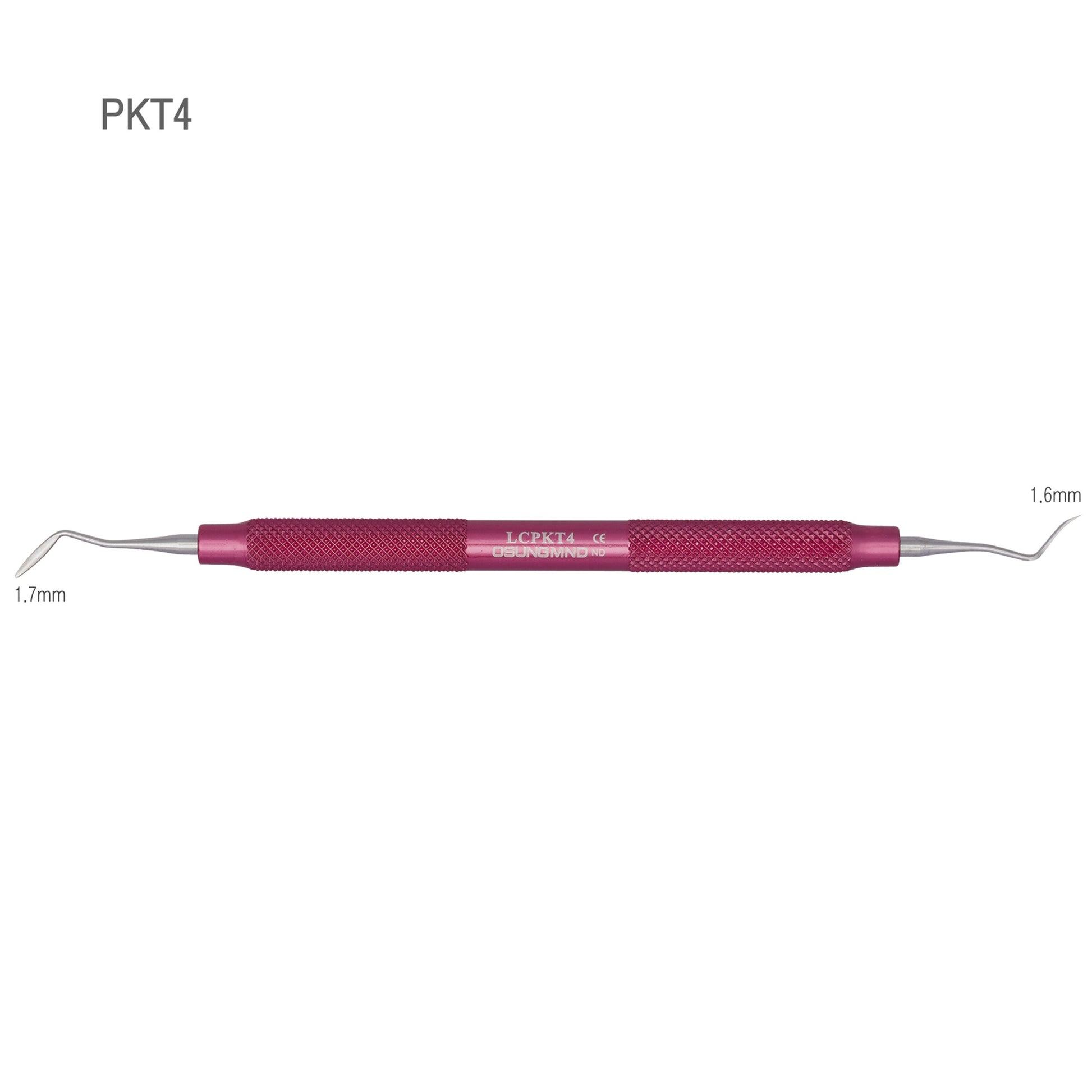 Osung #4 P.K. Thomas Waxing Instrument Red -LCPKT4 - Osung USA