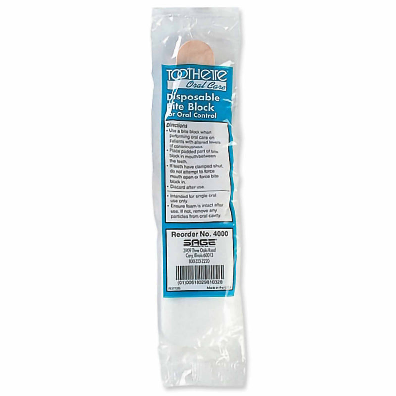 Toothette Bite Block / Tongue Depressor 1/EACH -4000 - BriteSources