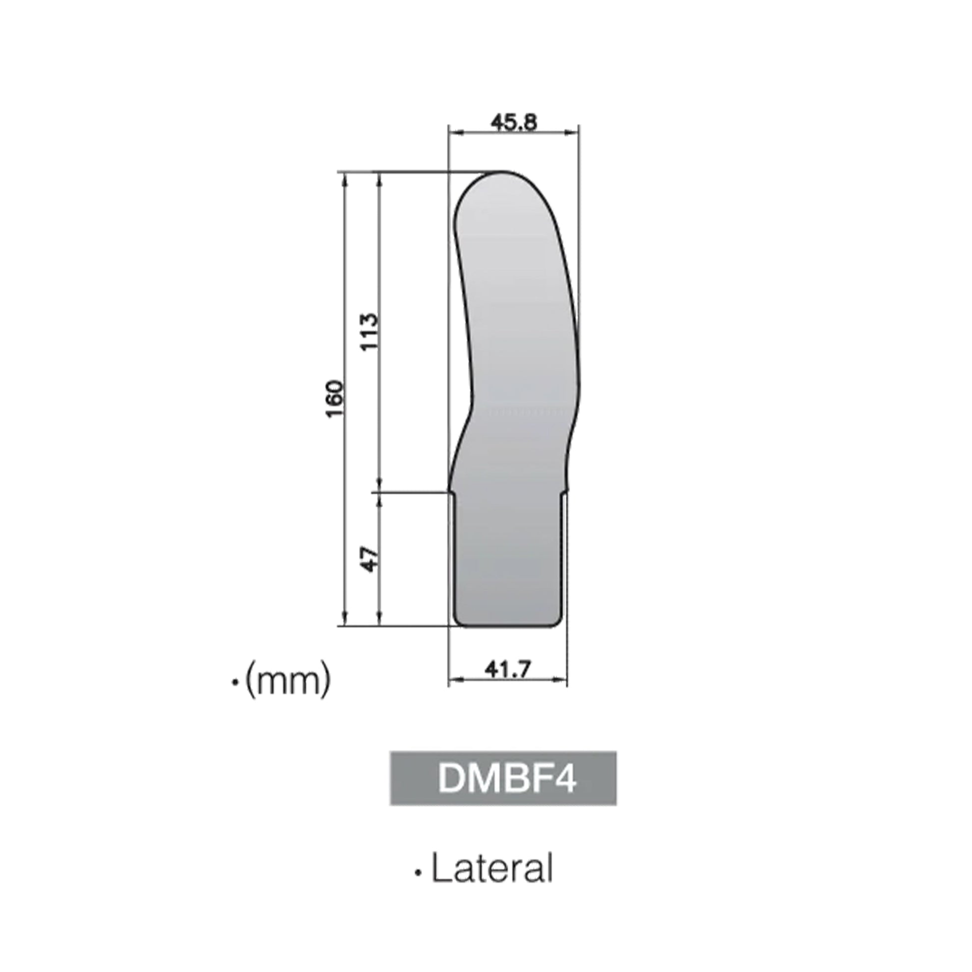 Lateral Mirror For Fog Free Intra Oral Photo System -DMBF4 - Osung USA