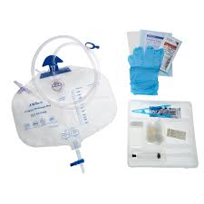 AMSINO AMSURE® CATHETER TRAY TRAY CATHETER SILICONE FOLEY18FR 5CC 10/CS