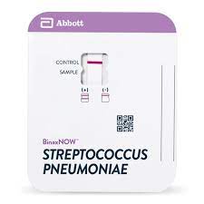 Binaxnow Strep Pneumoniae Strep Test Kit 22Test/Kit -Abbott Point Of Care -710-000