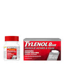J&J Tylenol Caplets & Tablets Tylenol 8Hr Muscle Ache/Pain100Ct 3/Pk 16Pk/Cs -029721 - BriteSources