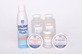 NURSE ASSIST STERICARE SALINE & WATER. SALINE FLUSH ST SPRAY CAN3 OZ 12/CS (RX) (NR), CASE - BriteSources