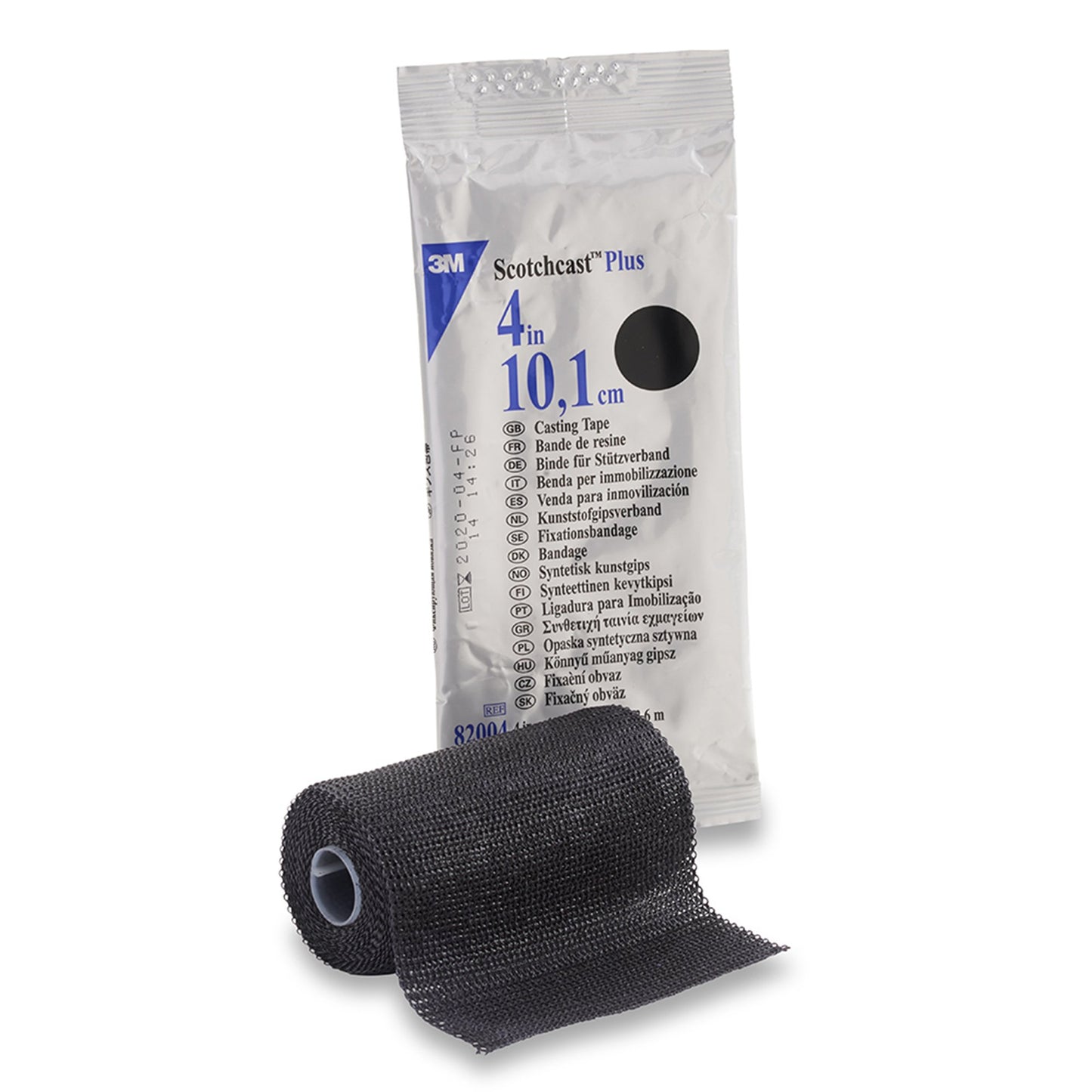 3M™ Scotchcast™ Plus Black Cast Tape, 4 Inch x 4 Yard 10/CASE -82004A