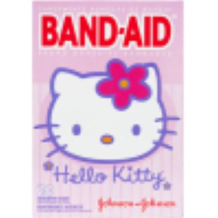 Band-Aid Hello Kitty Adhesive Strip, Assorted Sizes 20/BOX -10381370056161