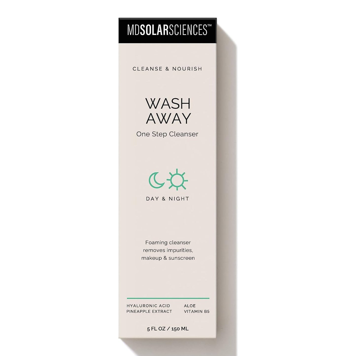 MDSolarsciences™ Wash Away One Step Cleanser, 5 oz.