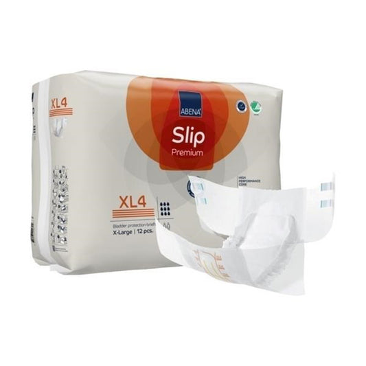 Abena Slip Premium XL4 Incontinence Brief, X-Large 12/PACK -1000021294