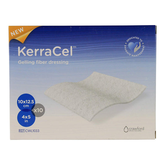 3M™ Kerracel™ Gelling Fiber Wound Dressing, 4 x 5 Inch 10/CARTON -CWL1033