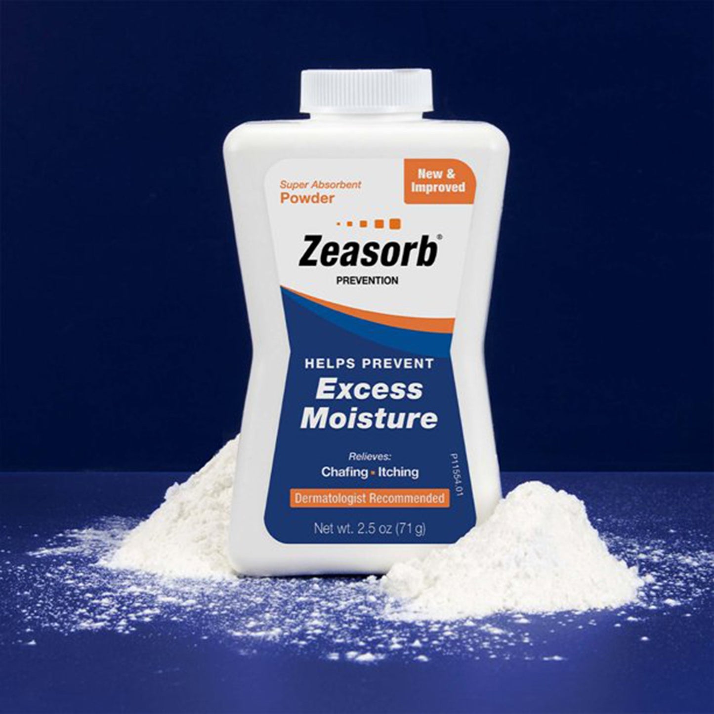 Zeasorb Prevention Powder Talc Antifungal, 2.5 oz. Shaker Bottle 1/EACH -30316023325