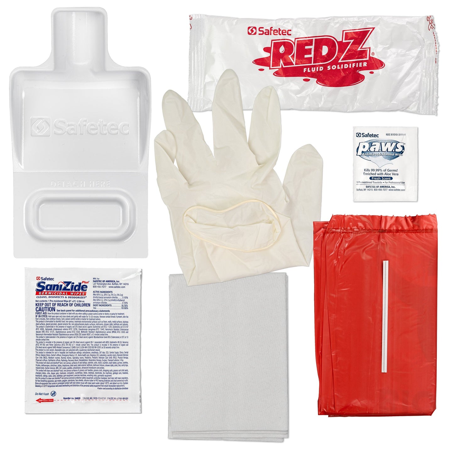 SANITATION & PROTECTION KIT, EMERGENCY (100/CS) 100/CASE -17195