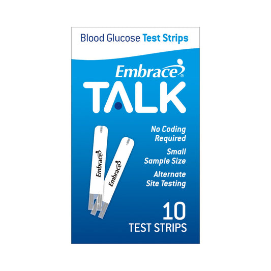 Omnis Health Embrace® Blood Glucose Test Strips, 1000/Cs