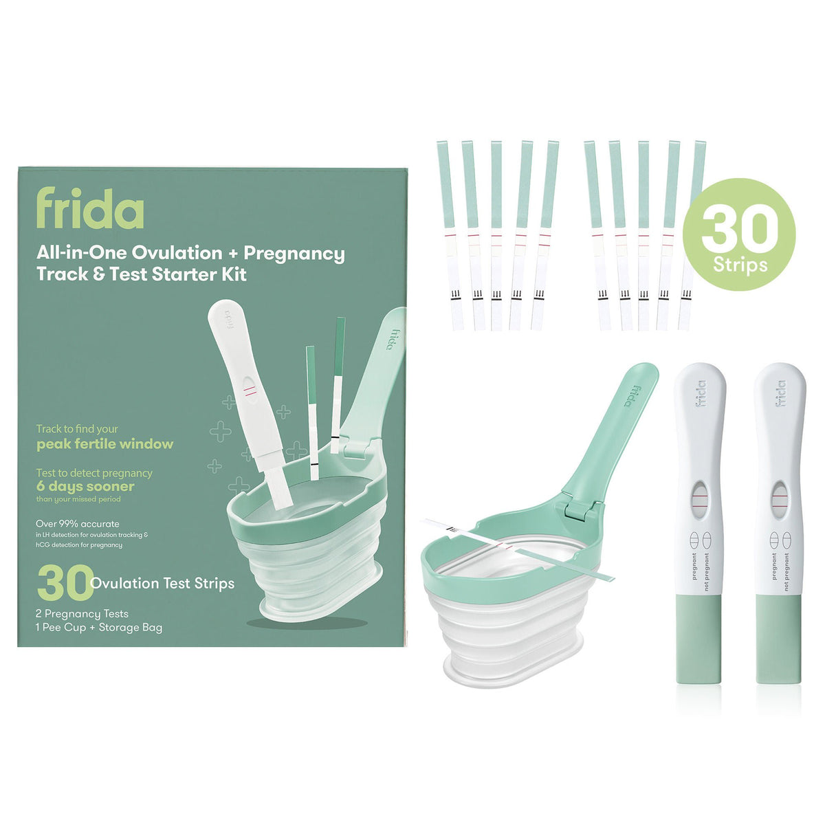 Test Kit, Ovulation Pregnancyall-In-One (3Kt/Bx 4Bx/Cs), 3/Bx