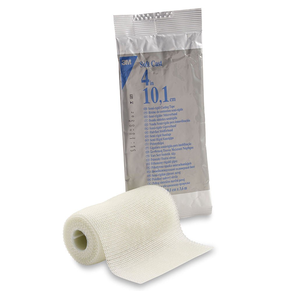 Tape, Cast Scotchcast Soft 4"X4Yds Wht (10Rl/Bx) 3Morth, 10/Cs