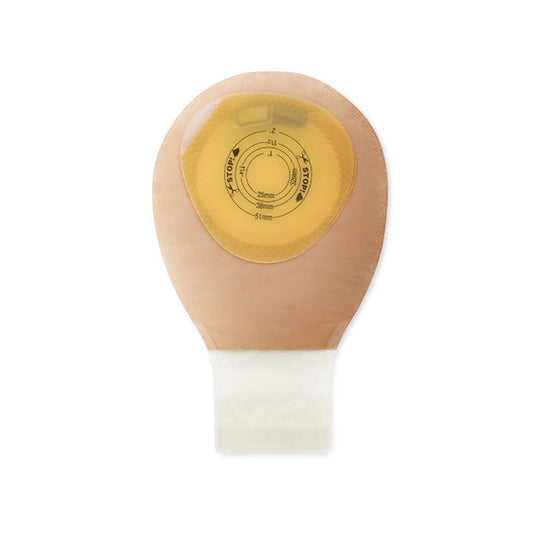 Pouchkins™ One-Piece Pediatric Ostomy Pouch, Cut to Fit Stomas up to 51 mm, 10/BX