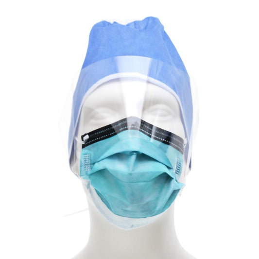 Secure-Gard® Procedure Mask With Eye Shield, 100/Cs