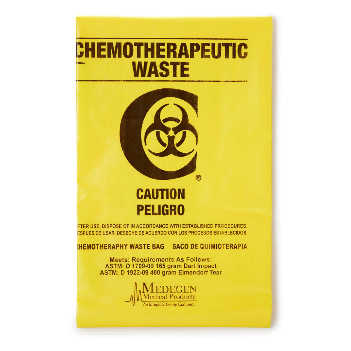 Mckesson Chemotherapy Waste Bag, 30 – 33 Gallon Capacity, 31 X 41 Inch, 100/Cs