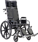drive™ Sentra Reclining Wheelchair, 22-Inch Seat Width, 1/EA