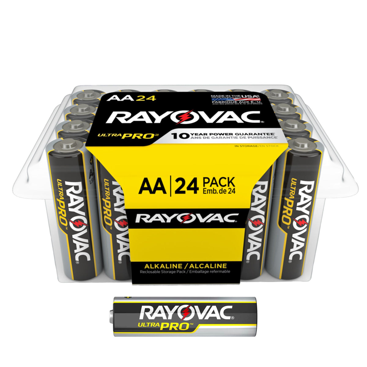 Rayovac® Ultra Pro™ Alkaline AA Batteries, 24 Pack, 288/CS