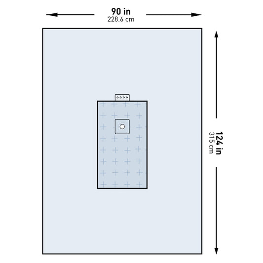 Mckesson Sterile Universal Extremity Drape, 90 X 124 Inch, 1/Pk