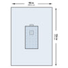 McKesson Sterile Universal Extremity Drape, 90 x 124 Inch, 10/CS