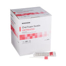 MCKESSON ORAL SWABSTICK, FOAM TIP, UNTREATED, SOLD AS 1000/CASE MCKESSON 4832