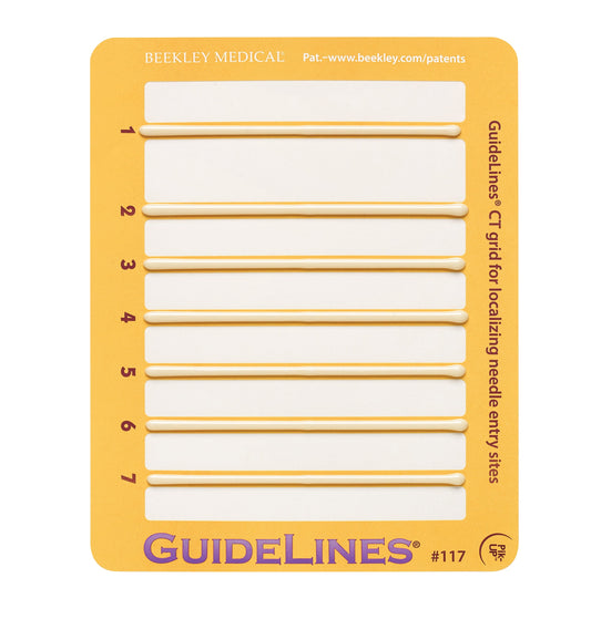GRID, CT BIOPSY GUIDELINES W/7RADIOPAQUE LNS 4"X5" (20/CS), 20/CS