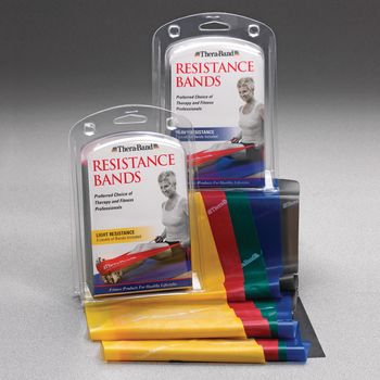 THERABAND KIT, LT WT LF 1YLW/1RED/1GRN, 1/EA