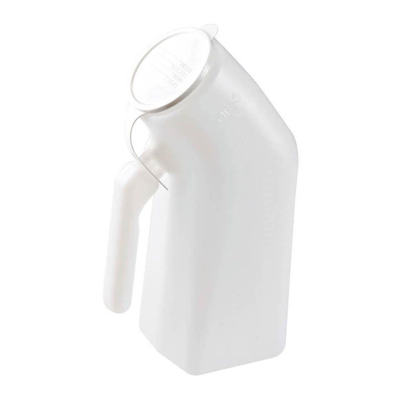 Carex Male Urinal with Cover 1/EACH -FGP70700 0000 - BriteSources