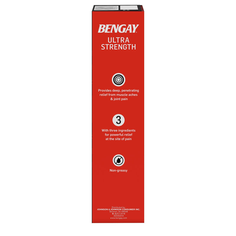 Bengay® Ultra Strength Topical Analgesic Cream, 4-ounce tube