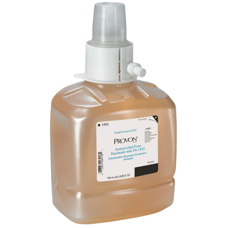 PROVON® ANTIMICROBIAL SOAP FOR PROVON® LTX-12™ DISPENSER, 1200 ML, SOLD AS 1/EACH GOJO 1922-02