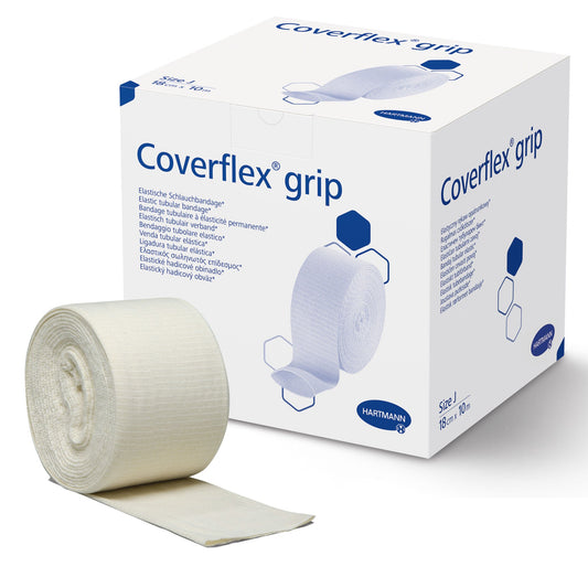 Coverflex® Grip Pull-On Elastic Tubular Support Bandage, 7" X 11 Yard, Size J, 1/Bx
