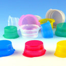 Cappers™ Polyethylene Yellow Double Tab Snap Cap Tube Closure, 1/PK