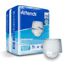 ATTENDS® EXTRA ABSORBENCY UNDERWEAR, X-LARGE, SOLD AS 1/BAG ATTENDS AP0740