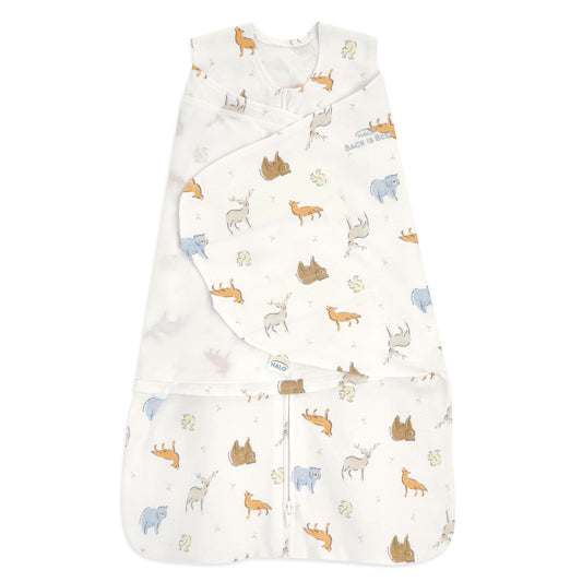 Halo® Sleepsack® Swaddle For 3 – 6 Month Old Babies, Forest Friends Print, 4/Cs