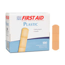 American® White Cross First Aid Adhesive Strips, 5/8 x 2¼ Inches, 1200/CS