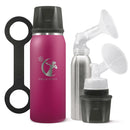 Ceres Chill OG Stainless Steel Breast Milk Chiller Container, Fuchsia, 1/EA