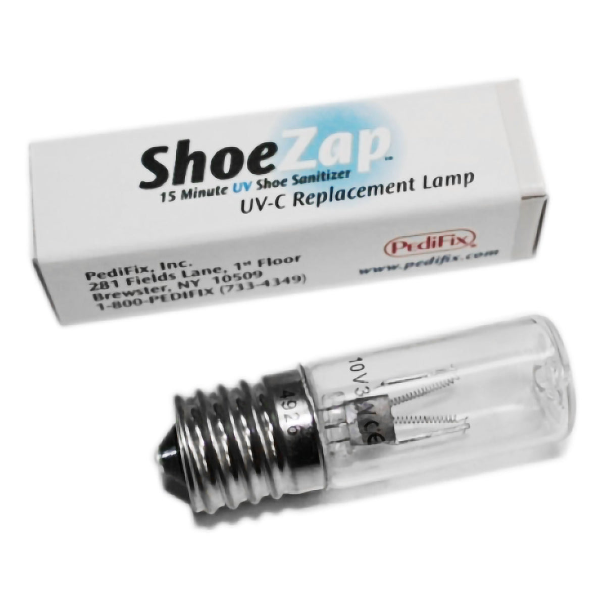Lamp, Replcmnt F/Shoezap Uv-Cshoe Sanitizer, 1/Ea