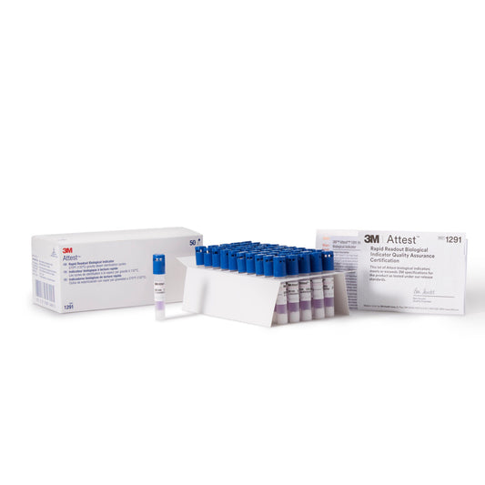 3M™ Attest™ Rapid Readout Sterilization Biological Indicator Vial, 200/CS