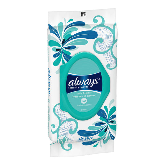 Always Feminine Wipes Fresh & Clean 31/PACK -03700095899