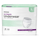 MCKESSON ULTIMATE HEAVY ABSORBENCY INCONTINENCE UNDERWEAR, LARGE, SOLD AS 72/CASE MCKESSON UW33852