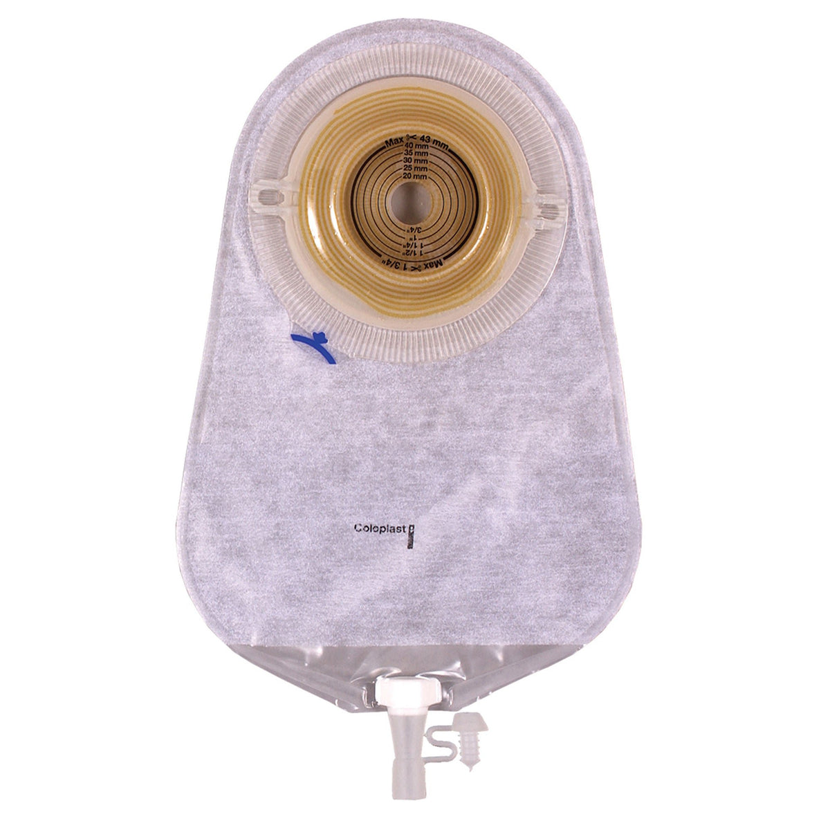 Assura® Deep Convex 1-Piece Transparent Urostomy Pouch, Cut to Fit 15 – 33mm, 10/BX