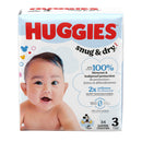 DIAPER, HUGGIES SNUG&DRY JUMBOPK SZ3 (34/PK 4PK/CS), 34/PK