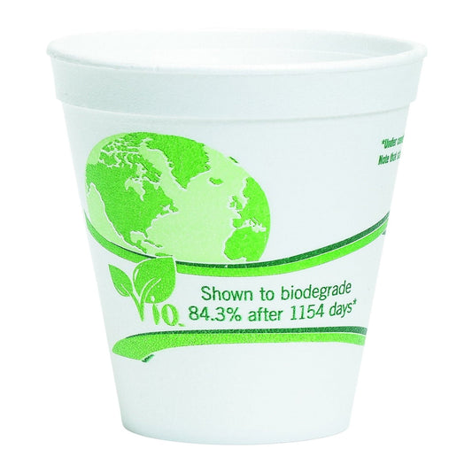 Wincup® White Foam Drinking Cup, 8-Ounce Capacity, 1000/Cs