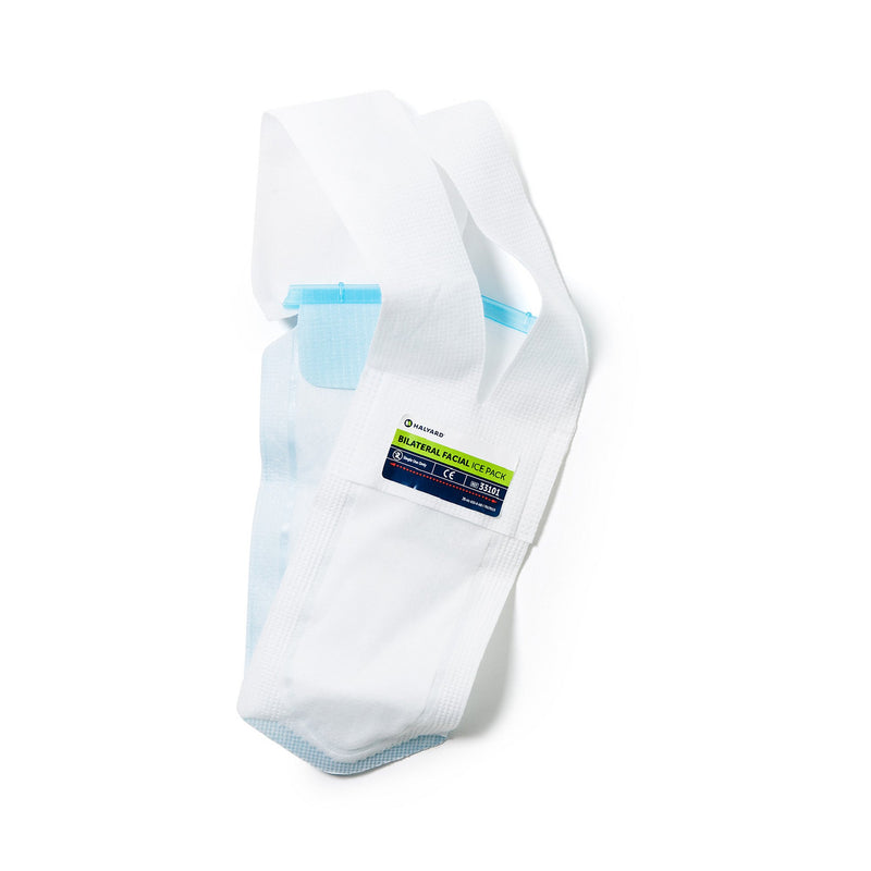 Halyard Bilateral Facial Ice Bag, 5 x 12 Inch 24/CASE -33101 - BriteSources