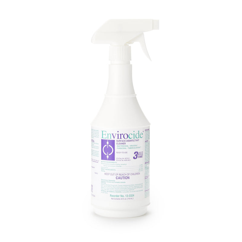 ENVIROCIDE® SURFACE DISINFECTANT CLEANER, SOLD AS 1/BOTTLE METREX 13-3324