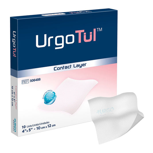UrgoTul™ Impregnated Contact Layer Dressing, 4 x 5 Inch, 10/BX